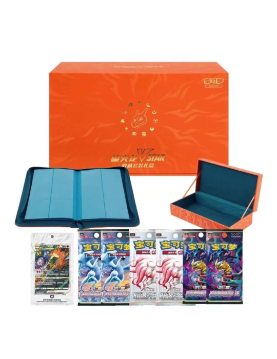 Pokemon TCG Cinese Charizard VStar Battle Set Gift Box
