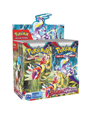 Pokémon TCG – Box Scarlatto e Violetto (Edizione Italiana)
