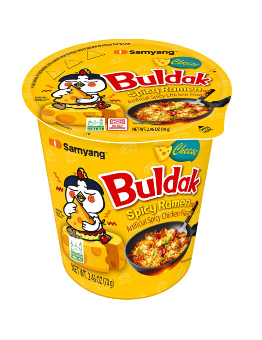 Samyang Buldak Instant Noodles alla Cheese Cup