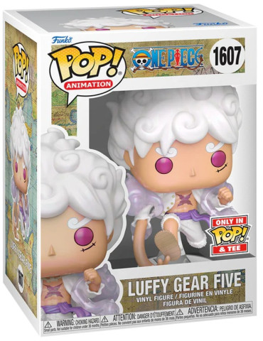 One Piece - Pop Funko e Tee Box Luffy Fifth Gear Exclusive 9 Cm