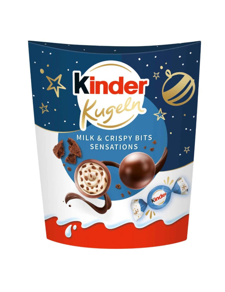Ferrero Christmas Kinder Kugeln Milk & Crispy Bits Sensation 90g