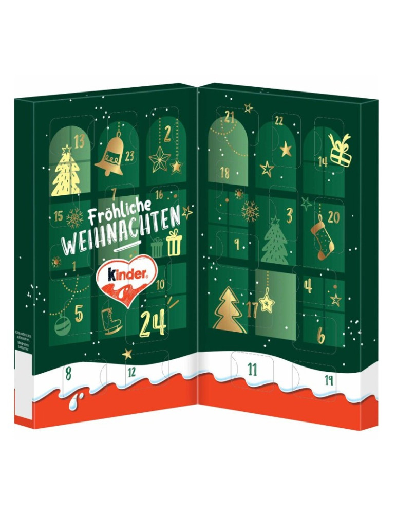 Ferrero Christmas Kinder Mix Tisch-Adventskalender 121g
