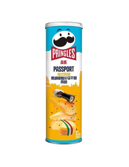 Pringles Italian Style BlackPepper & Parmesan 110g