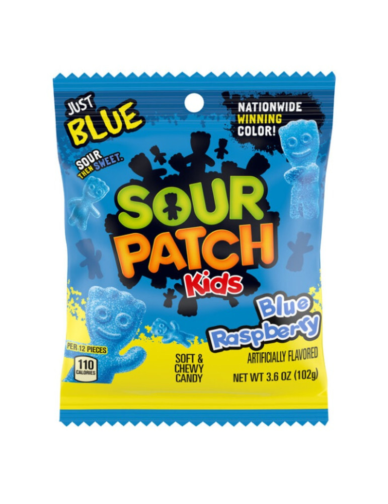 Sour Patch Kids Blue Raspberry 102gr