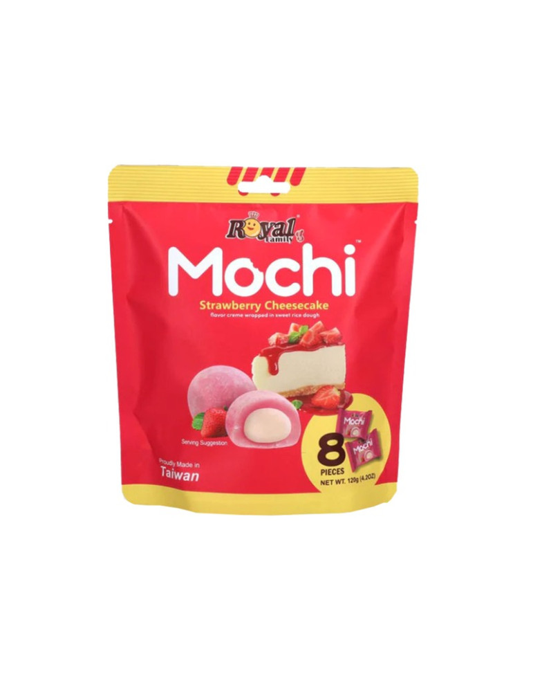 Royal Family Mochi Strawberry Cheesecake 120g