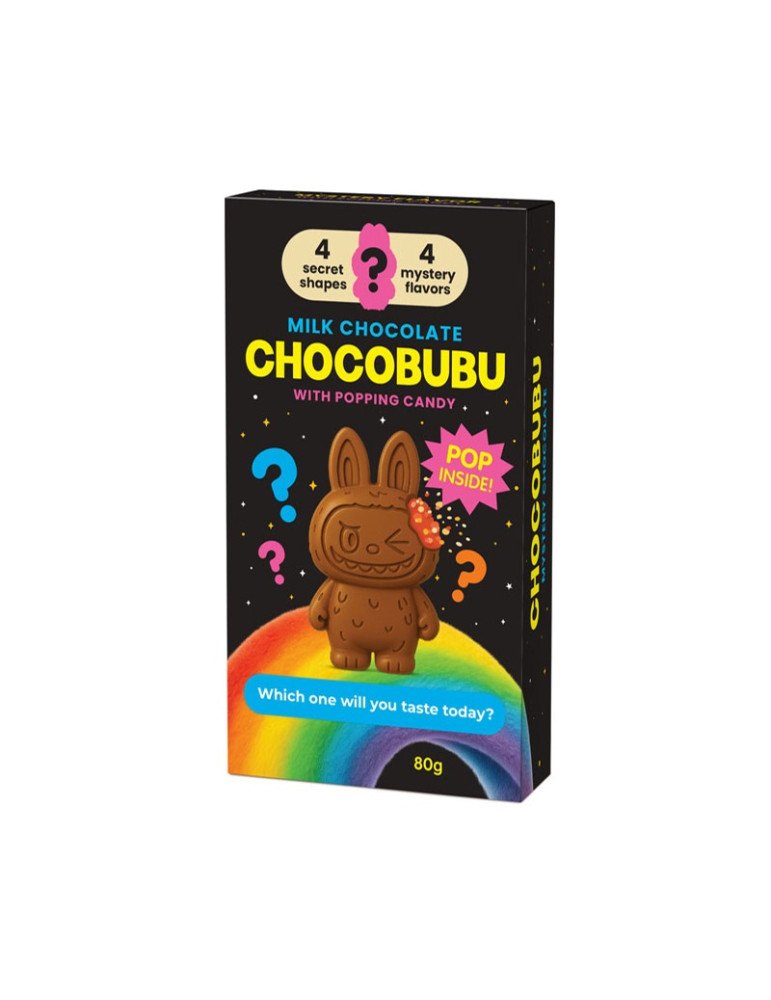 Choco Bubu Milk Chocolate Pop Candy 80gr