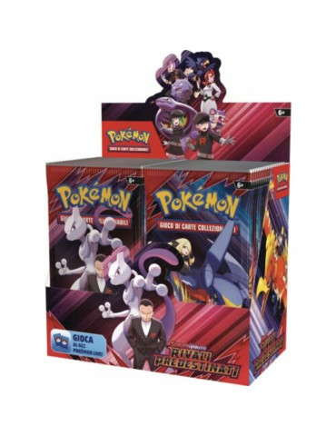 Pokémon SV10 Rivali Predestinati Box 36 Bustine