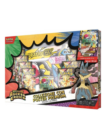 Pokemon m2.5 collezione poster premium Mega Lucario