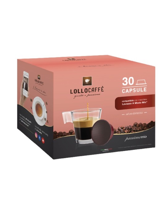 Lollo Capsule Compatibili Lavazza A Modo Mio miscela Nera