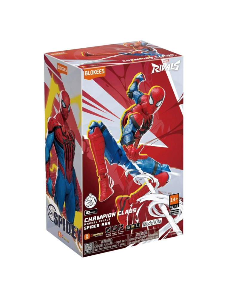MK Blokees Marvel Saga – Champion Class 01 Spider-Man