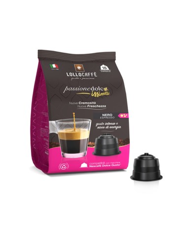 Lollo Capsule Compatibili Nescafè Dolce Gusto miscela Nera