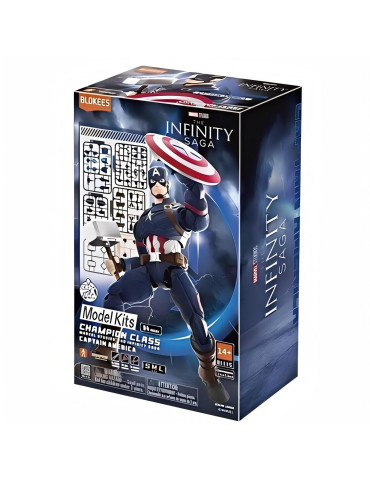 MK Blokees Marvel Saga – Champion Class 03 Captain America