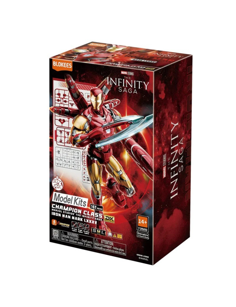 MK Blokees Marvel Saga – Champion Class 01 Iron Man