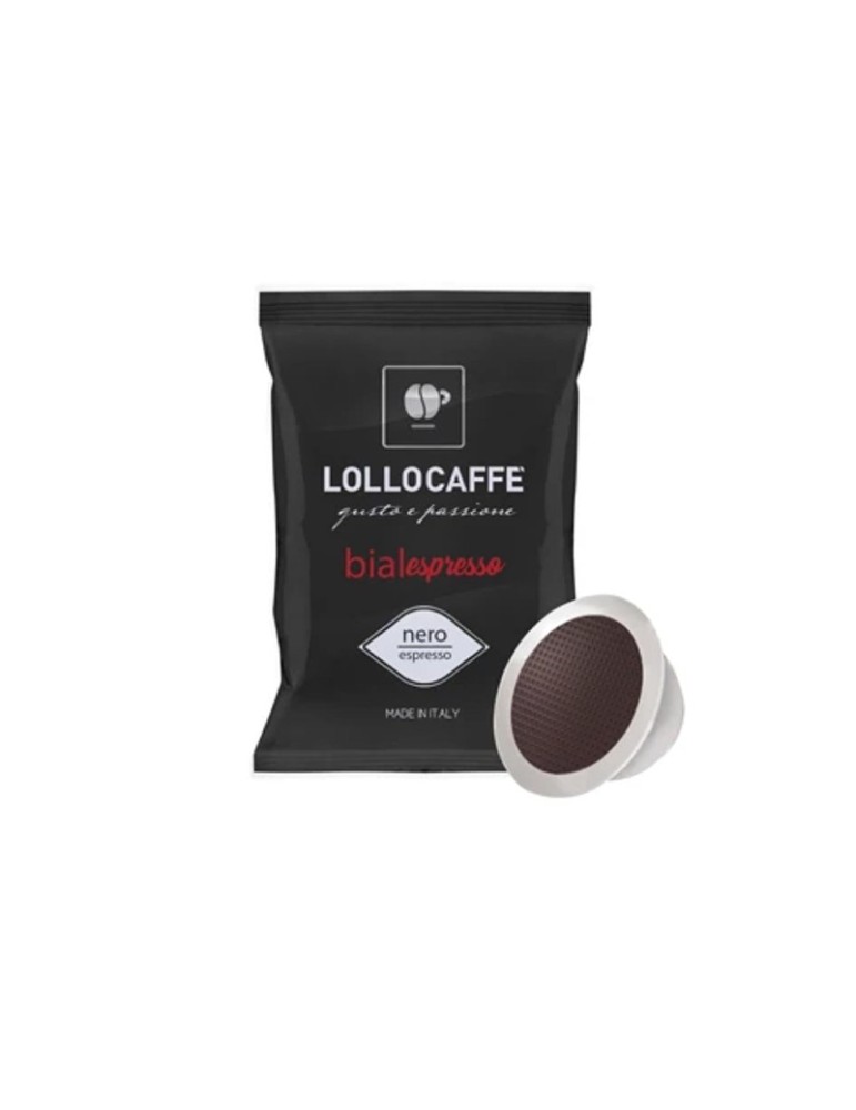 capsule-caffe-lollo-miscela-nera-100% compatibile-bialetti*