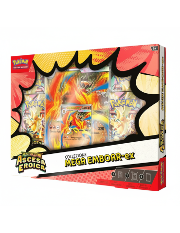 Pokémon Ascesa Eroica – Collezione Mega Emboar-ex