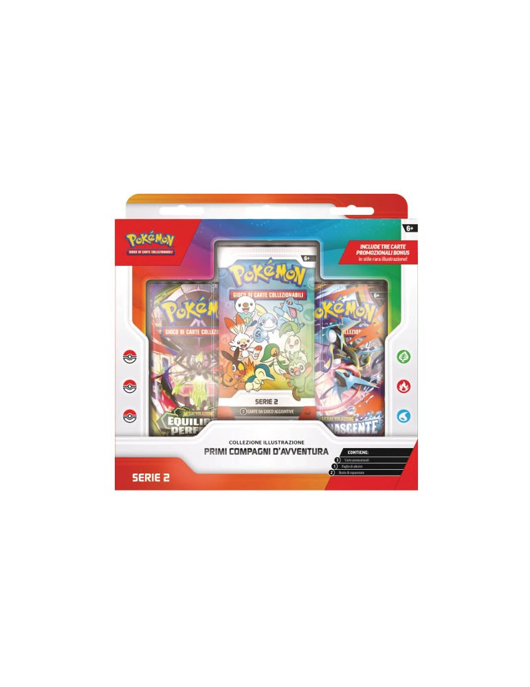 Pokémon Collezione Illustrazione – Primi Compagni d'Avventura Serie 2