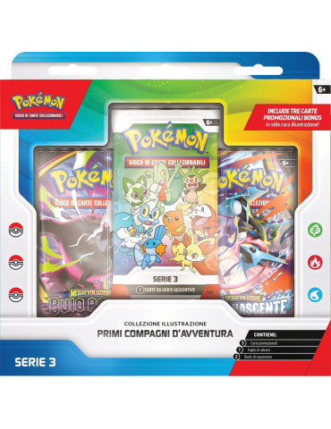 Pokémon Collezione Illustrazione – Primi Compagni d'Avventura Serie 3